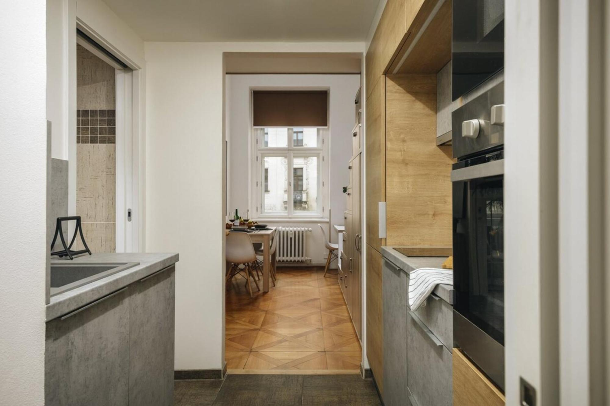 Cozy & Comfortable Apt Walking Anywhere You Want Sen Prag Eksteriør billede