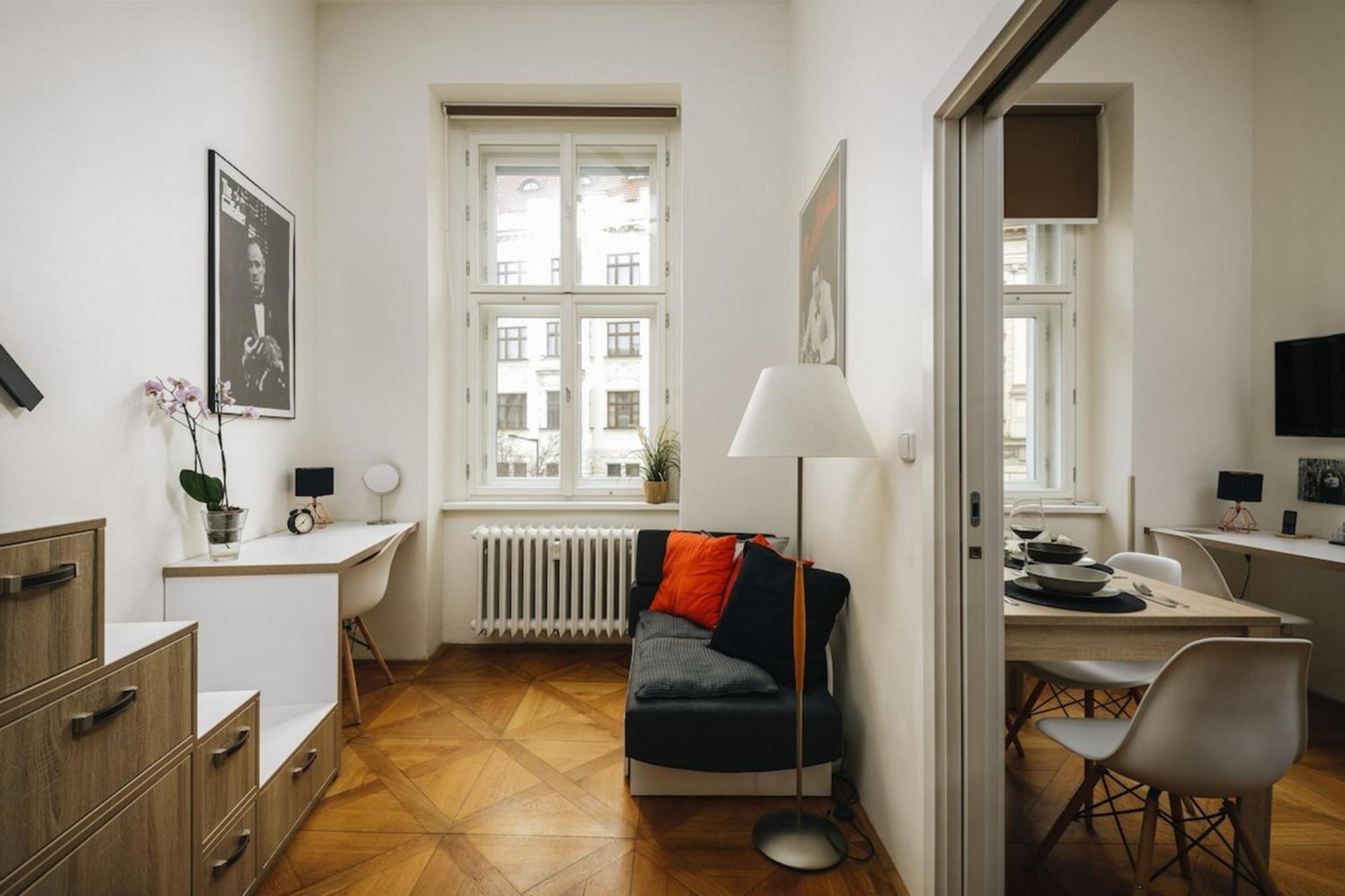 Cozy & Comfortable Apt Walking Anywhere You Want Sen Prag Eksteriør billede
